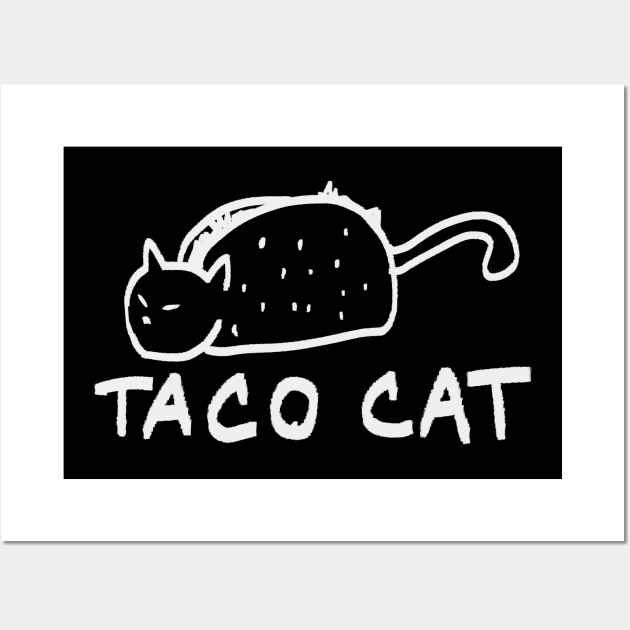 Inverted TacoCat Wall Art by mikepaget